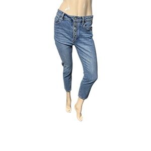 Pistola High Rise Blue Jeans